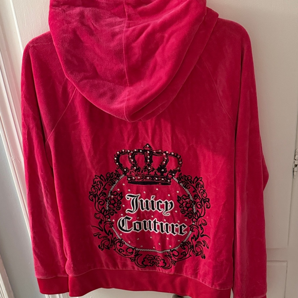 Juicy Couture Scarlet Velour Jacket